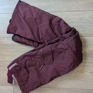 Burton Women's Burgundy Boot Cut Pants